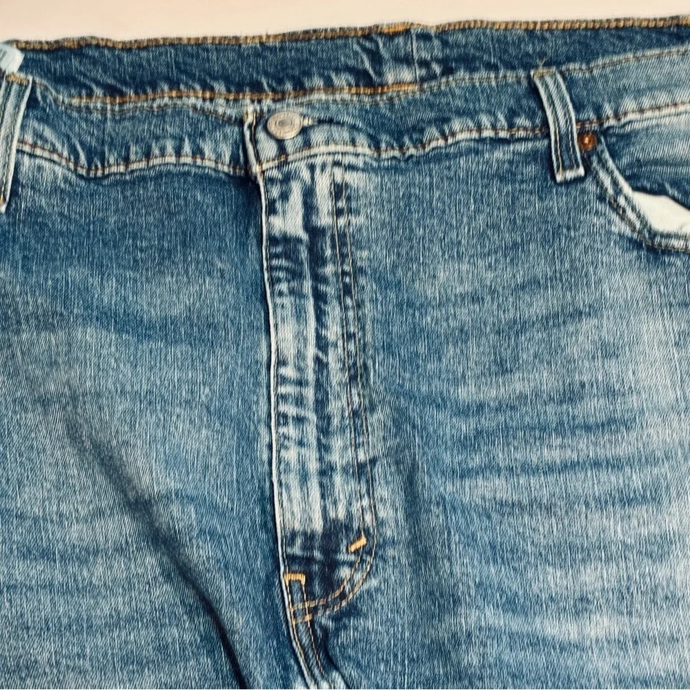 Levi's 502 Taper Jeans Men's Size 48x32 Blue Stretch Denim Big & Tall